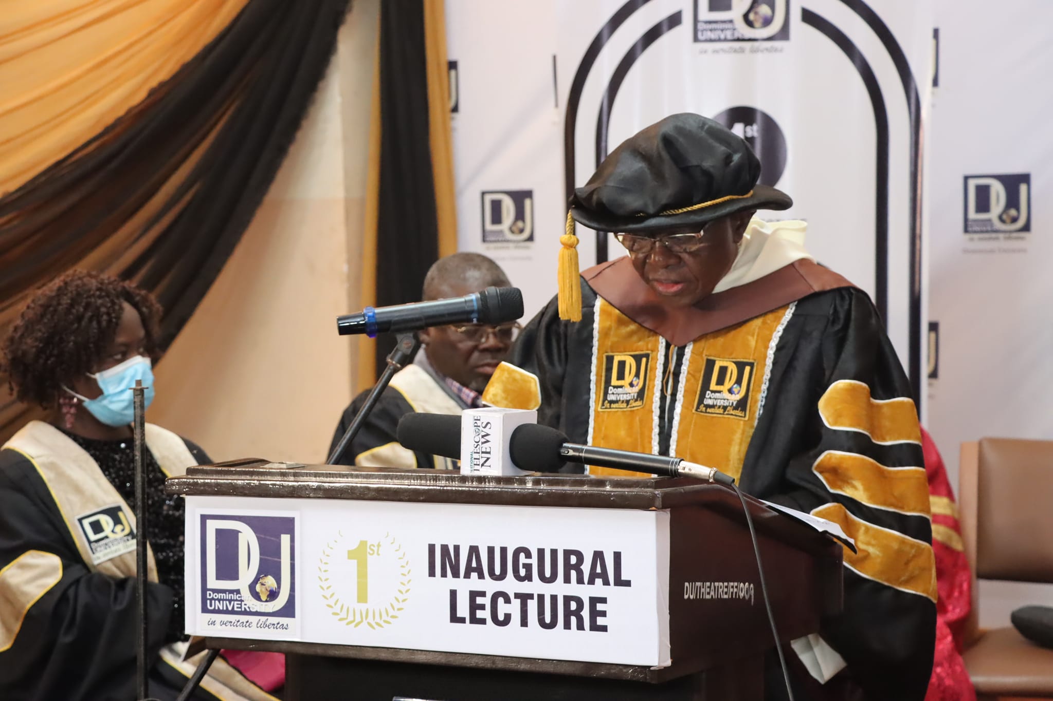 DU 1st Inaugural Lecture: Professor Jude Mbukanwa advocates for Moral Science in the educational system