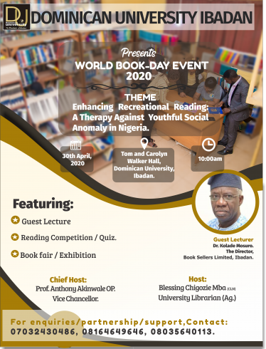 WORLD BOOK DAY EVENT 2020