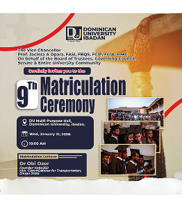 9th Matriculation Ceremony 