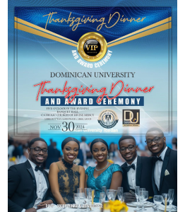 Dominican University Thanksgiving Dinner and Award Ceremony!!!