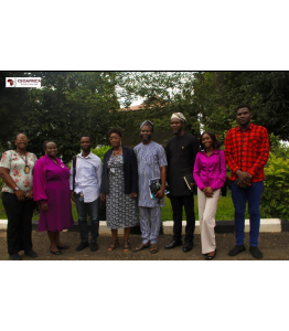 The Oyo State Chess Association paid a courtesy visit to the Vice Chancellor, Dominican University