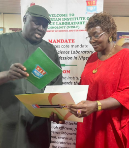 Dominican University Vice Chancellor Paid Courtesy visit to Nigerian Institute of Science Laboratory Technology (NISLT)