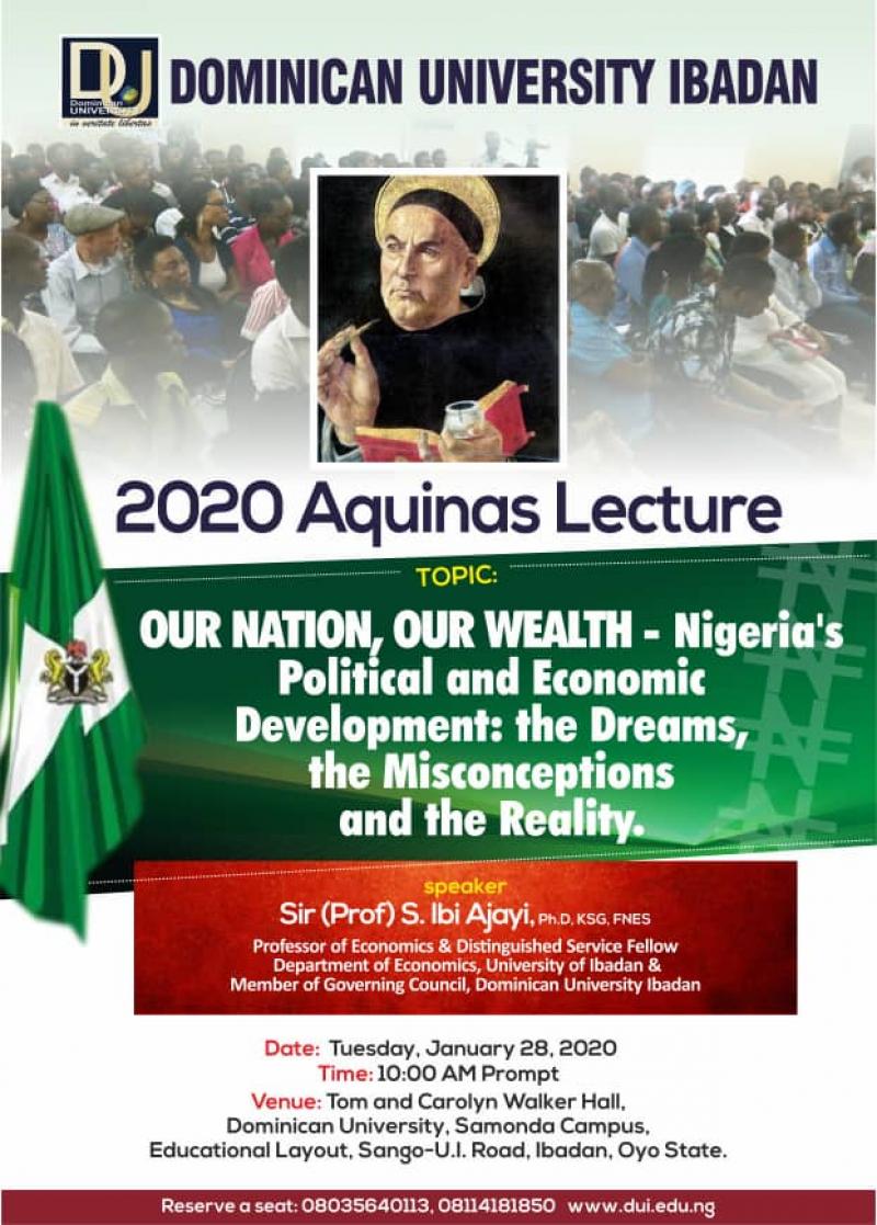 2020 Aquinas Lecture