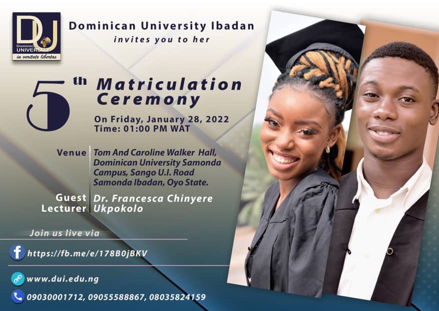 5th Matriculation Ceremony